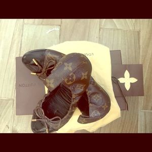 LV Ballet Flats worm once